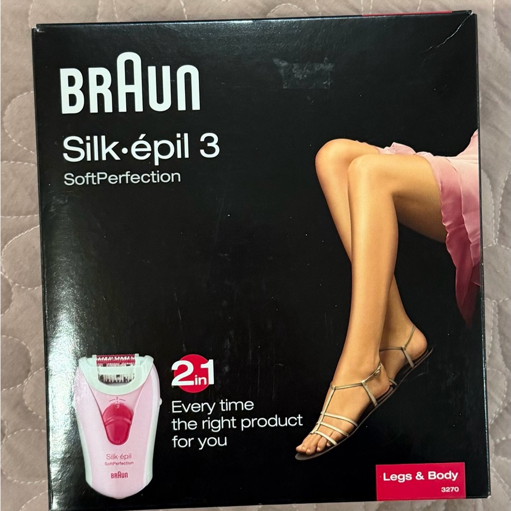 Braun Silk-épil 3 SoftPerfection Epilator - Pink